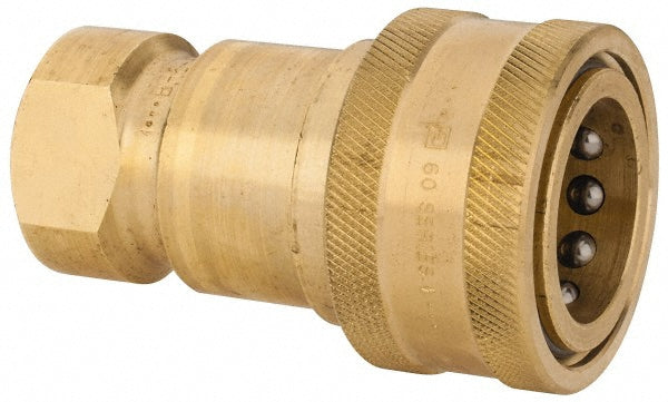 Parker BH6-60 Hydraulic Hose Female Pipe Rigid Fitting Hose Size 3/4", 3/4" Thread, 1,000 psi