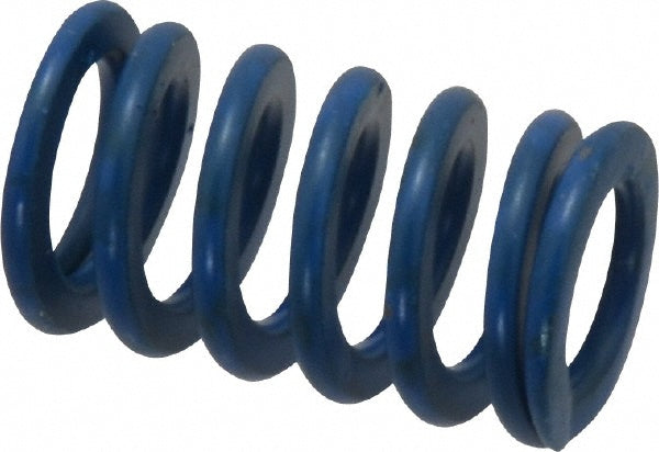 Associated Spring Raymond 103-304 Die Spring 5/8" Hole Dia, 11/32" Rod Dia, 1" Free Length, Blue