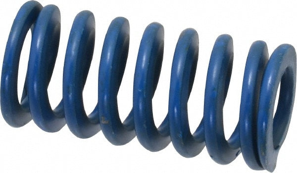 Associated Spring Raymond 103-305 Die Spring 5/8" Hole Dia, 11/32" Rod Dia, 1-1/4" Free Length, Blue
