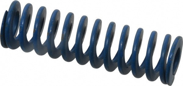 Associated Spring Raymond 103-410 Die Spring 3/4" Hole Dia, 3/8" Rod Dia, 2-1/2" Free Length, Blue