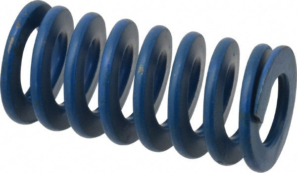 Associated Spring Raymond 103-508 Die Spring 1" Hole Dia, 1/2" Rod Dia, 2" Free Length, Blue