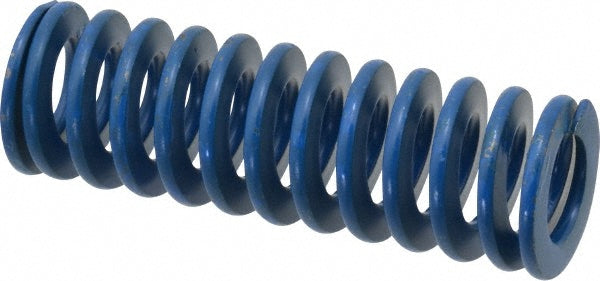Associated Spring Raymond 103-512 Die Spring 1" Hole Dia, 1/2" Rod Dia, 3" Free Length, Blue
