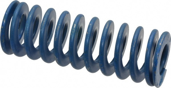 Associated Spring Raymond 103-614 Die Spring 1-1/4" Hole Dia, 5/8" Rod Dia, 3-1/2" Free Length, Blue
