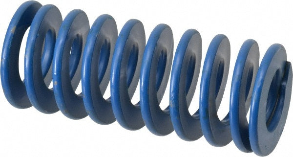 Associated Spring Raymond 103-714 Die Spring 1-1/2" Hole Dia, 3/4" Rod Dia, 3-1/2" Free Length, Blue