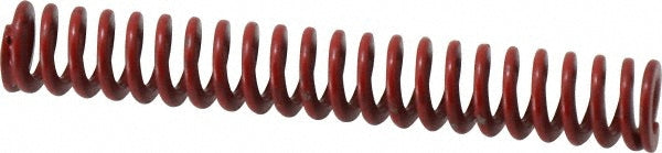 Associated Spring Raymond 104-110 Die Spring 3/8" Hole Dia, 3/16" Rod Dia, 2-1/2" Free Length, Red