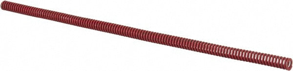 Associated Spring Raymond 104-148 Die Spring 3/8" Hole Dia, 3/16" Rod Dia, 12" Free Length, Red