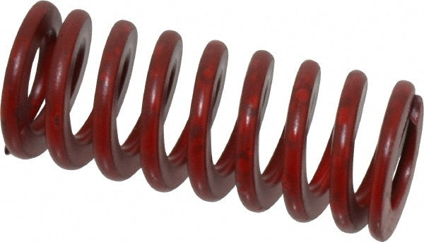 Associated Spring Raymond 104-407 Die Spring 3/4" Hole Dia, 3/8" Rod Dia, 1-3/4" Free Length, Red