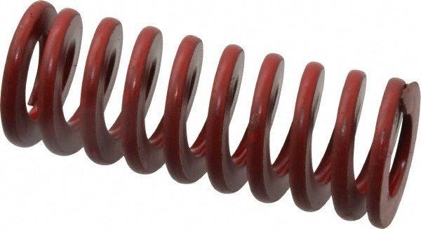 Associated Spring Raymond 104-510 Die Spring 1" Hole Dia, 1/2" Rod Dia, 2-1/2" Free Length, Red