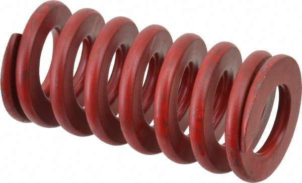 Associated Spring Raymond 104-610 Die Spring 1-1/4" Hole Dia, 5/8" Rod Dia, 2-1/2" Free Length, Red