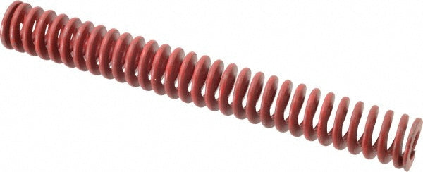 Associated Spring Raymond 104-640 Die Spring 1-1/4" Hole Dia, 5/8" Rod Dia, 10" Free Length, Red