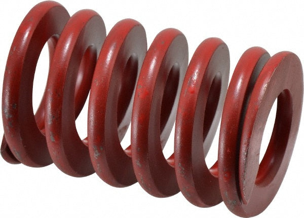 Associated Spring Raymond 104-812 Die Spring 2" Hole Dia, 1" Rod Dia, 3" Free Length, Red