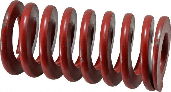 Associated Spring Raymond 104-816 Die Spring 2" Hole Dia, 1" Rod Dia, 4" Free Length, Red