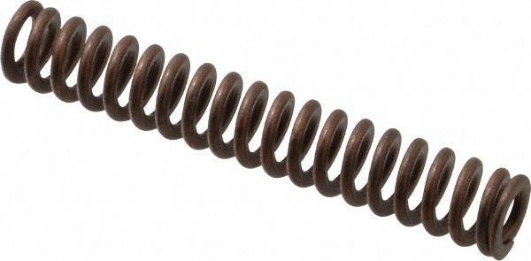 Associated Spring Raymond 105-212 Die Spring 1/2" Hole Dia, 9/32" Rod Dia, 3" Free Length, Gold