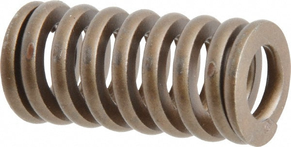 Associated Spring Raymond 105-305 Die Spring 5/8" Hole Dia, 11/32" Rod Dia, 1-1/4" Free Length, Gold