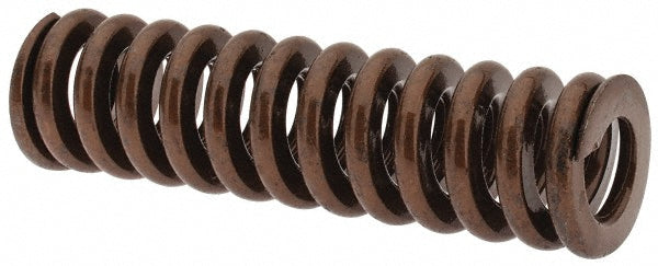 Associated Spring Raymond 105-514 Die Spring 1" Hole Dia, 1/2" Rod Dia, 3-1/2" Free Length, Gold