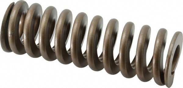 Associated Spring Raymond 105-824 Die Spring 2" Hole Dia, 1" Rod Dia, 6" Free Length, Gold