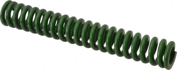 Associated Spring Raymond 106-316 Die Spring 5/8" Hole Dia, 11/32" Rod Dia, 4" Free Length, Green