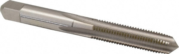 Hertel 008407AS Straight Flute Tap 5/16-24 UNF, 4 Flute, Plug Chamfer, High-Speed Steel, Bright/Uncoated Finish