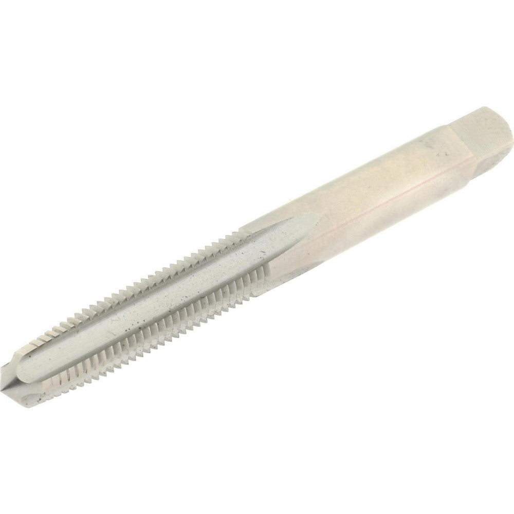 Hertel K008347AS Straight Flute Tap 1/4-28 UNF, 4 Flute, Taper Chamfer, High-Speed Steel, Bright/Uncoated Finish