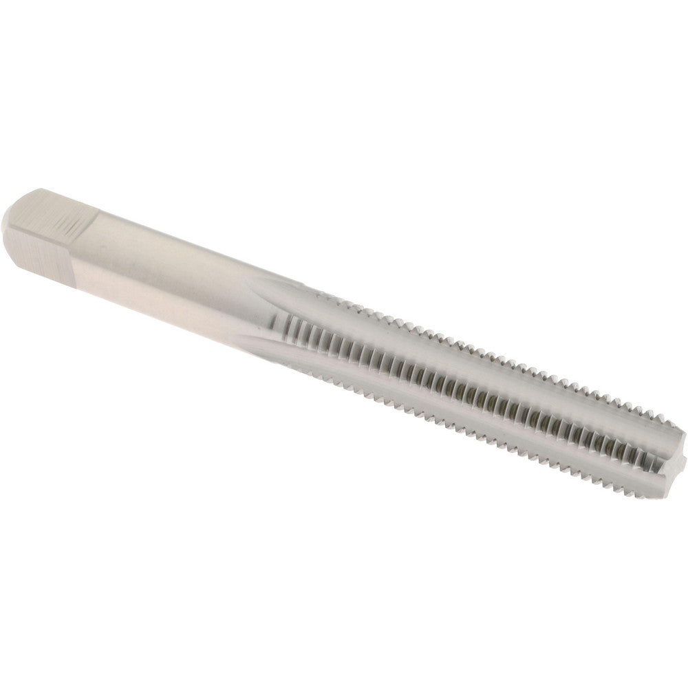Hertel K008403AS Straight Flute Tap 5/16-24 UNF, 4 Flute, Bottoming Chamfer, High-Speed Steel, Bright/Uncoated Finish