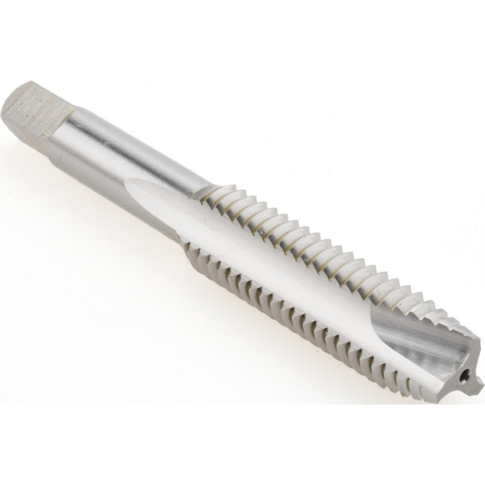 Hertel K008515AS Spiral Point Tap 1/2-13 UNC, 3 Flutes, Plug Chamfer, HSS, Bright/Uncoated Coated