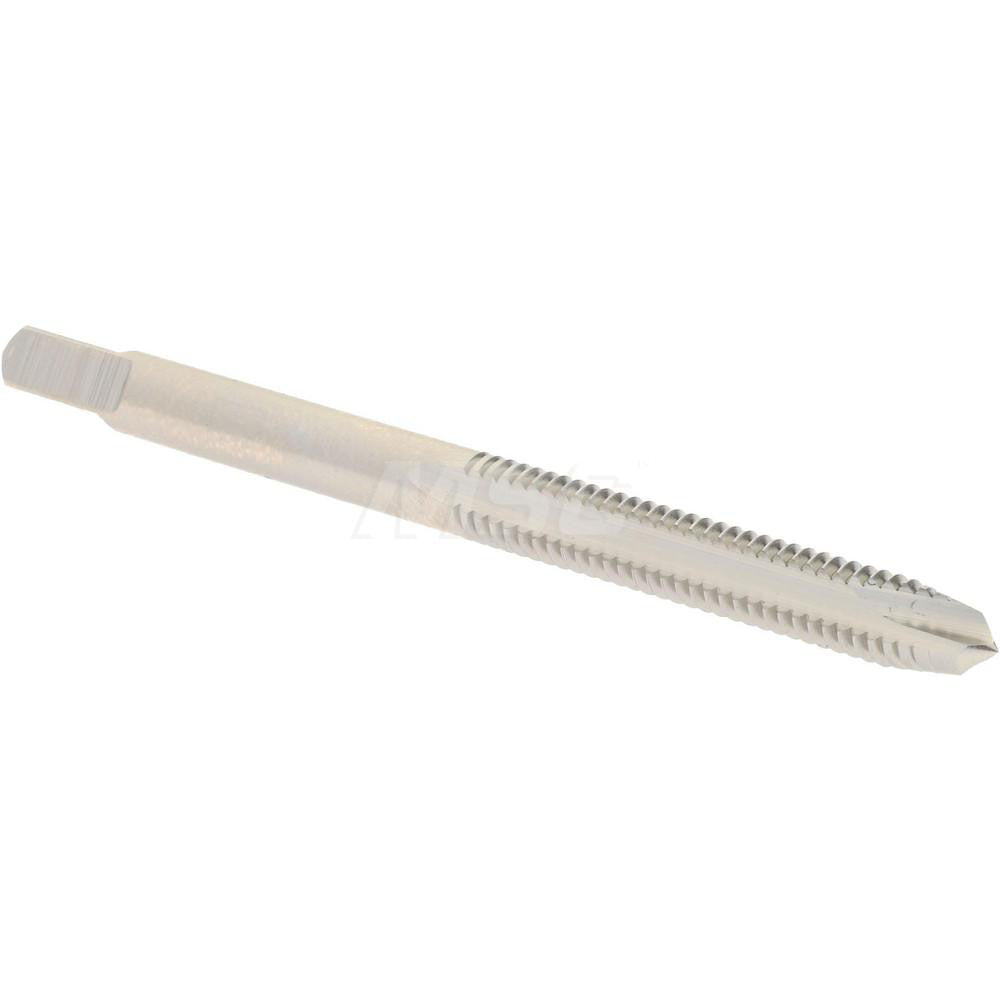Hertel K011208AS Spiral Point Tap #8-32 UNC, 2 Flutes, Plug Chamfer, HSS, Bright/Uncoated Coated