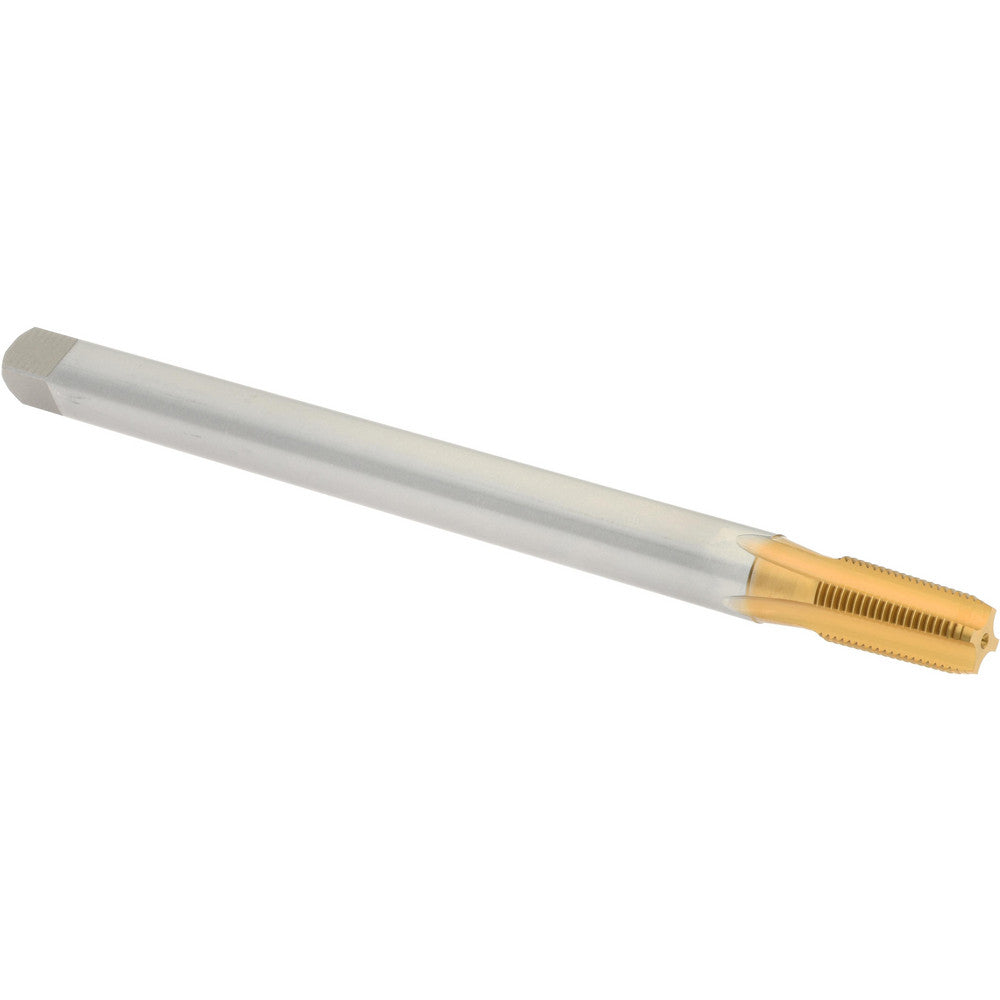 Hertel K015905AS25 Extension Pipe Tap 1/8-27 NPT, 4 Flutes, Plug Chamfer, High Speed Steel