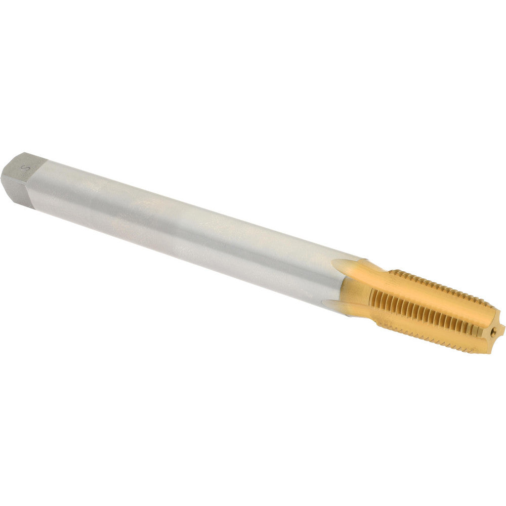 Hertel K015915AS25 Extension Pipe Tap 1/4-18 NPT, 4 Flutes, Plug Chamfer, High Speed Steel