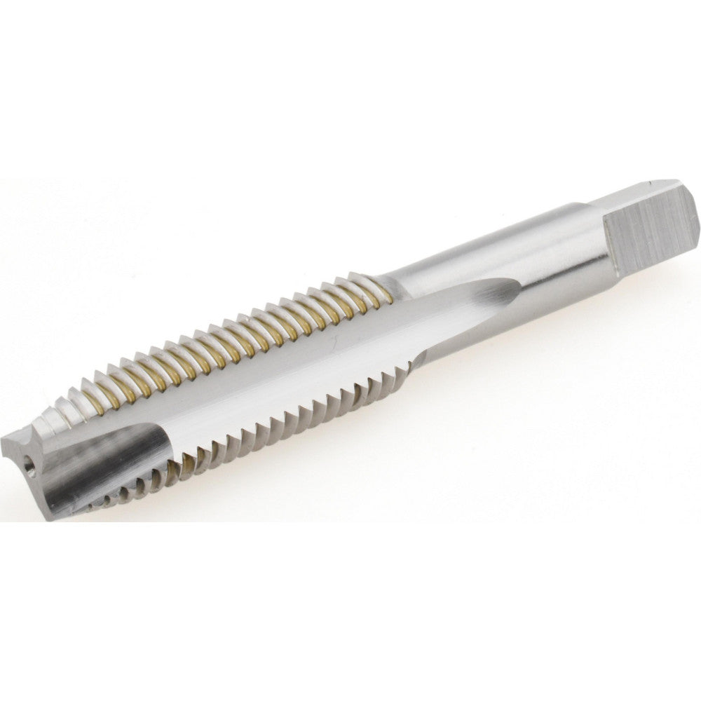Hertel K020347AS Spiral Point Tap M16x2 Metric Coarse, 3 Flutes, Plug Chamfer, HSS, Bright/Uncoated Coated