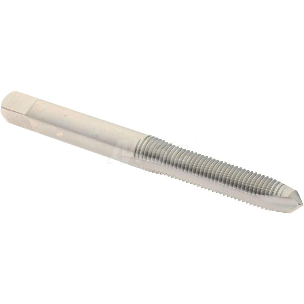 Hertel K007038AS Spiral Point STI Tap #10-32 UNF, 2 Flutes, Plug, High Speed Steel, Bright/Uncoated