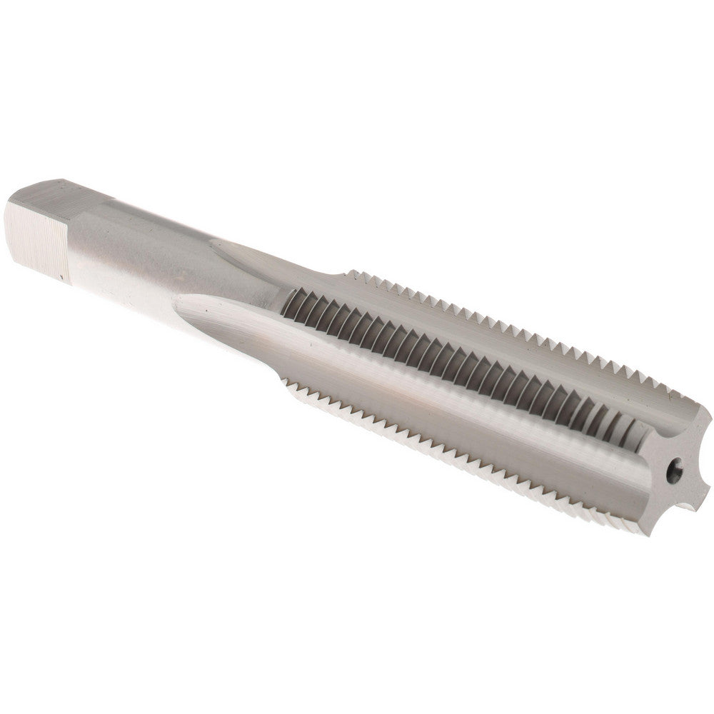 Hertel K020329AS Straight Flute Tap M14x1.5 Metric Fine, 4 Flute, Plug Chamfer, High-Speed Steel, Bright/Uncoated Finish