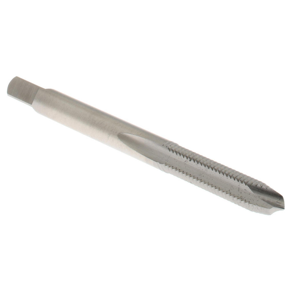 Hertel K020123AS Spiral Point Tap M4x0.7 Metric Coarse, 2 Flutes, Plug Chamfer, HSS, Bright/Uncoated Coated
