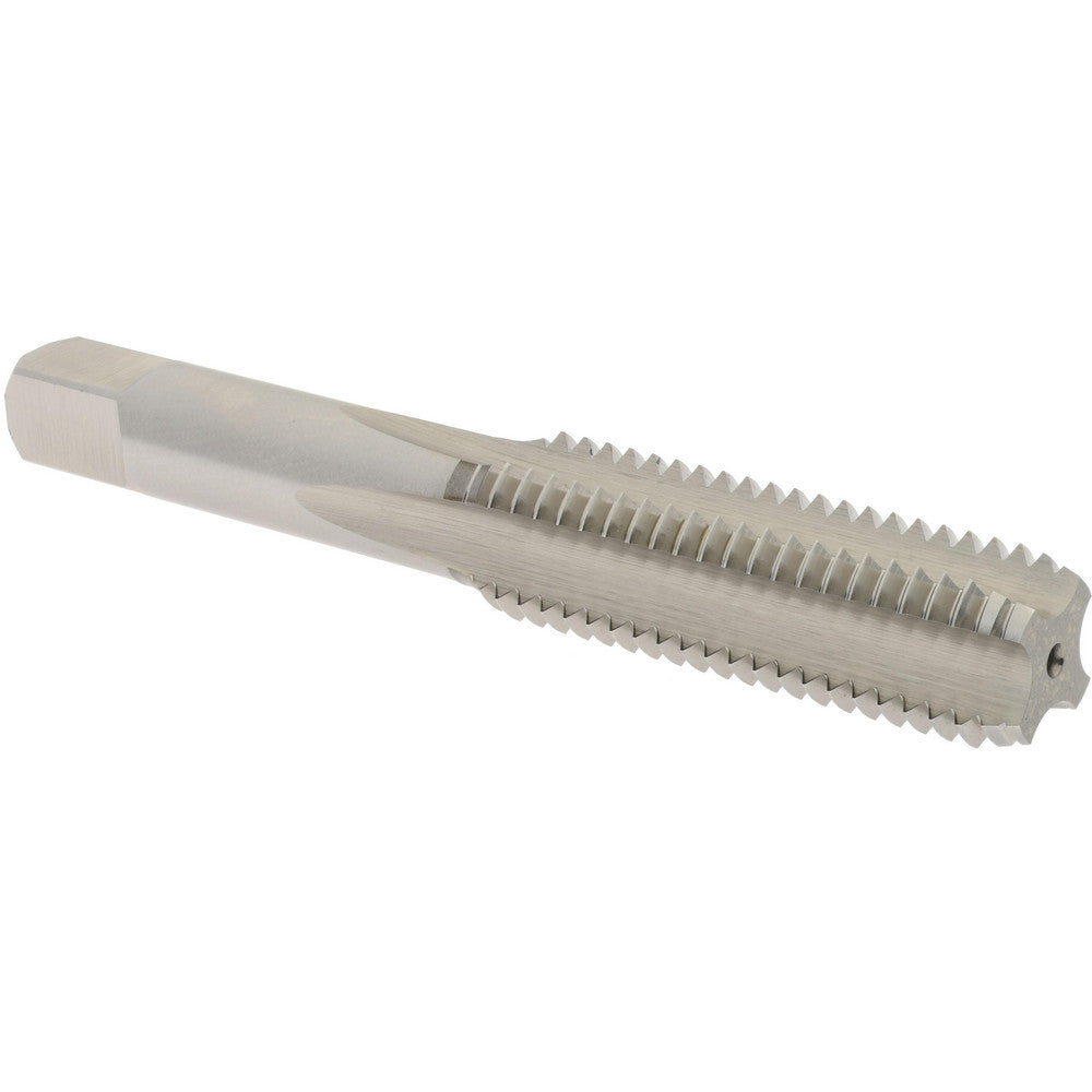 Hertel K020314AS Straight Flute Tap M14x2 Metric Coarse, 4 Flute, Bottoming Chamfer, High-Speed Steel, Bright/Uncoated Finish