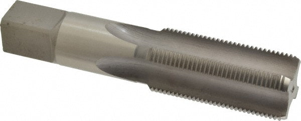 Hertel K020575AS Straight Flute Tap M30x2 Metric Fine, 4 Flute, Bottoming Chamfer, High-Speed Steel, Bright/Uncoated Finish