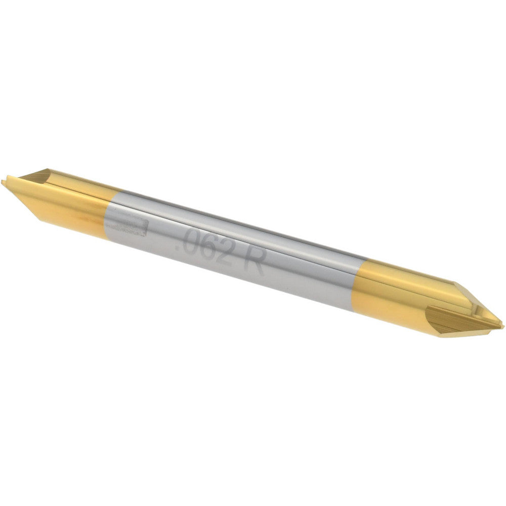 Harvey Tool 46062-C1 Corner Rounding End Mill 1/16" Radius, 3/16" Dia, 2 Flutes, Solid Carbide