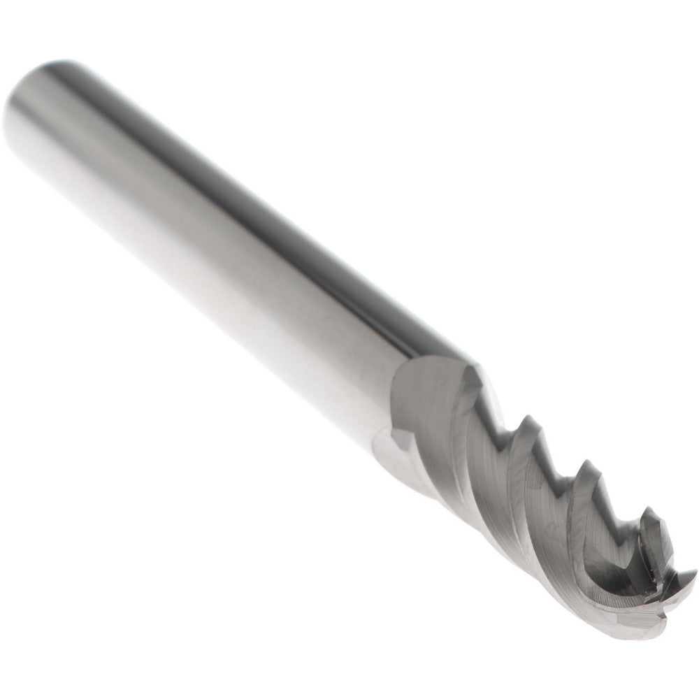 Accupro 07761299 Ball End Mill 0.2188" Dia, 0.625" LOC, 4 Flute, Solid Carbide
