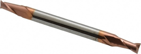 Accupro 07763238 Square End Mill 7/64'' Dia, 3/16'' LOC, 1/8'' Shank Dia, 1-1/2'' OAL, 2 Flutes, Solid Carbide