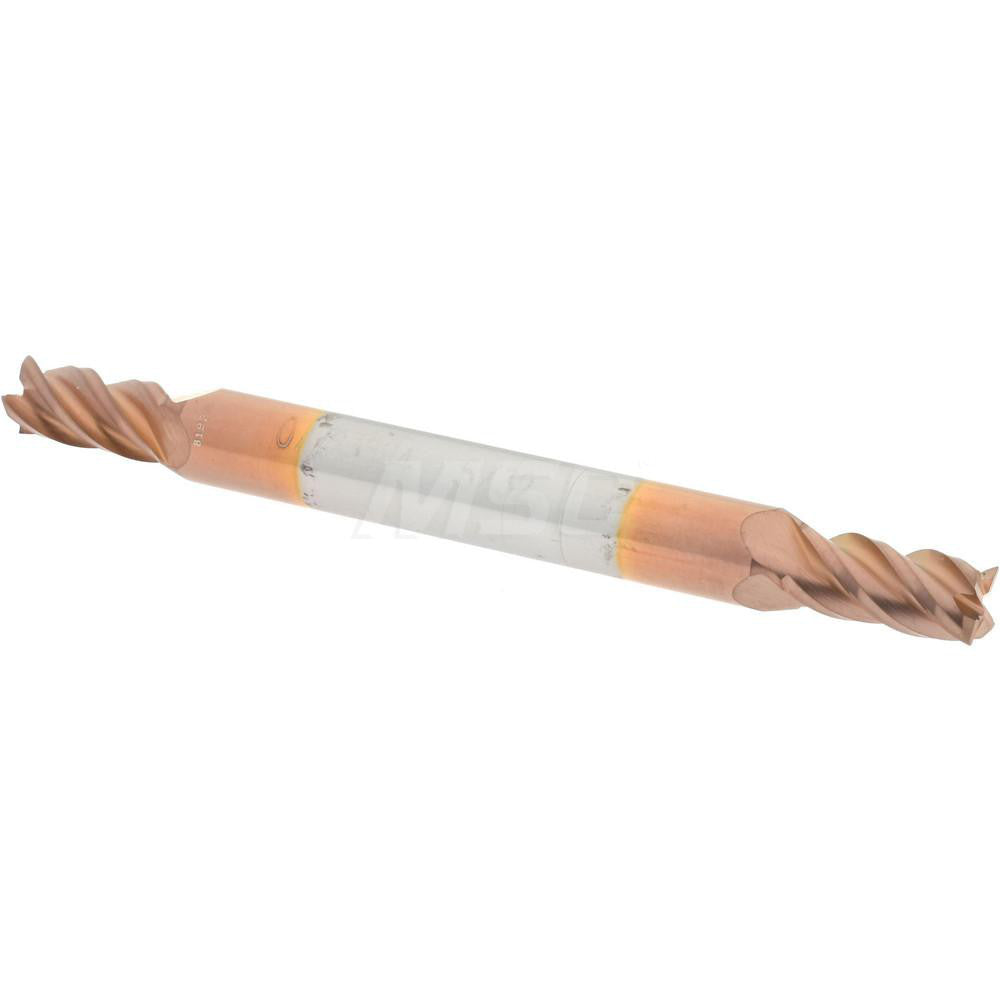 Accupro 07763584 Square End Mill 5/32'' Dia, 5/16'' LOC, 3/16'' Shank Dia, 2'' OAL, 4 Flutes, Solid Carbide