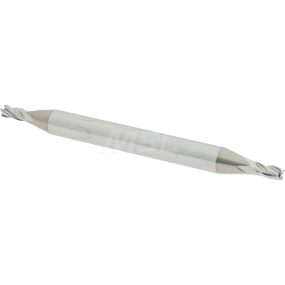 Accupro 07764137 Square End Mill 1/16" Dia, 1/8" LOC, 4 Flutes, Solid Carbide
