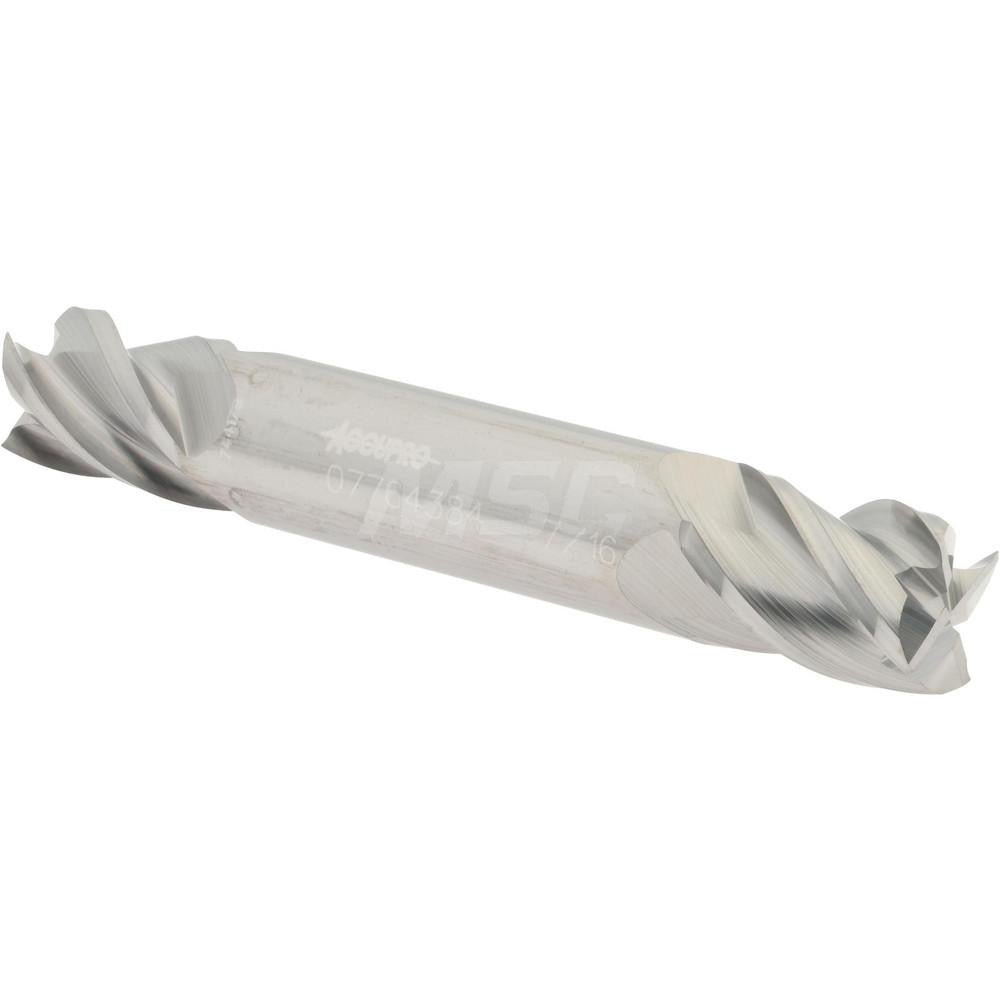 Accupro 07764384 Square End Mill 7/16" Dia, 9/16" LOC, 4 Flutes, Solid Carbide