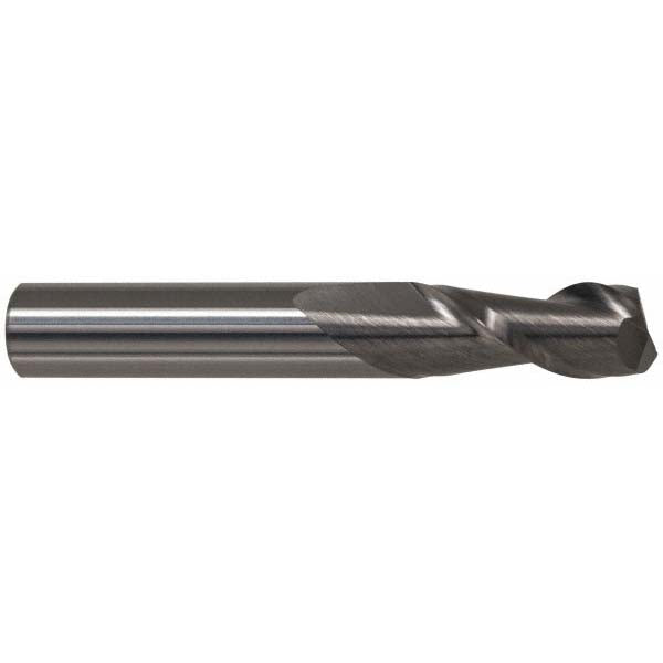 Accupro 87810180 Square End Mill 7/16'' Dia, 1'' LOC, 7/16'' Shank Dia, 4'' OAL, 2 Flutes, Solid Carbide
