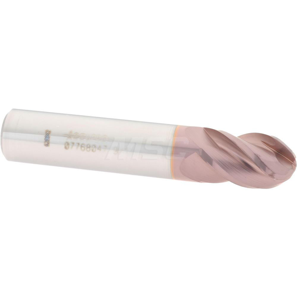 Accupro 07768047 Ball End Mill 0.5625" Dia, 0.875" LOC, 4 Flute, Solid Carbide