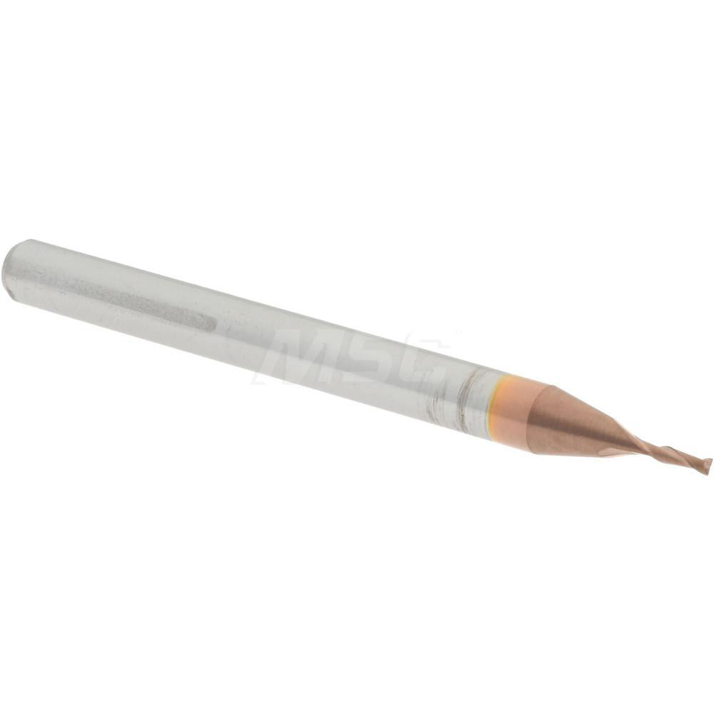 Accupro 07770167 Square End Mill 1/32" Dia, 3/32" LOC, 2 Flutes, Solid Carbide