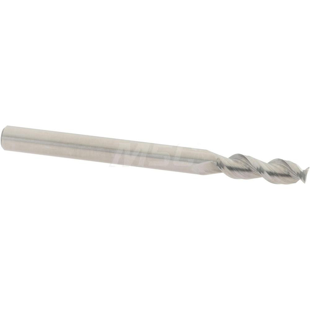 Accupro 312911 Square End Mill 1/8" Dia, 3/8" LOC, 2 Flute, Solid Carbide
