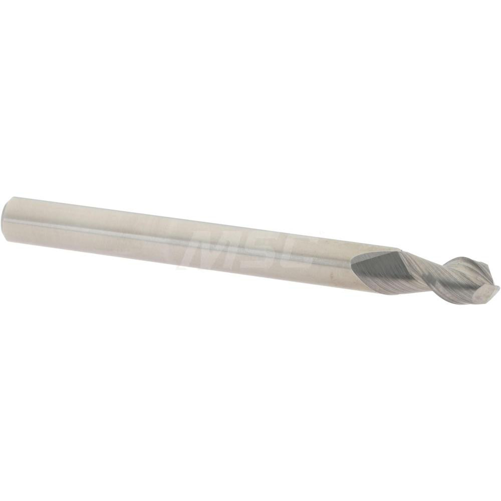 Accupro 312958 Square End Mill 3/16" Dia, 5/16" LOC, 2 Flute, Solid Carbide