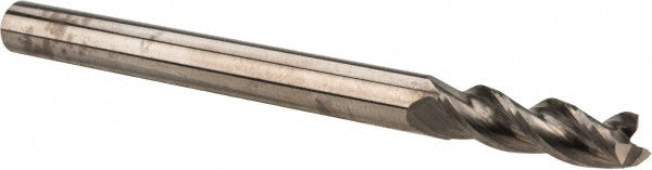 Accupro 314622 Square End Mill 1/4" Dia, 2" LOC, 3 Flute, Solid Carbide