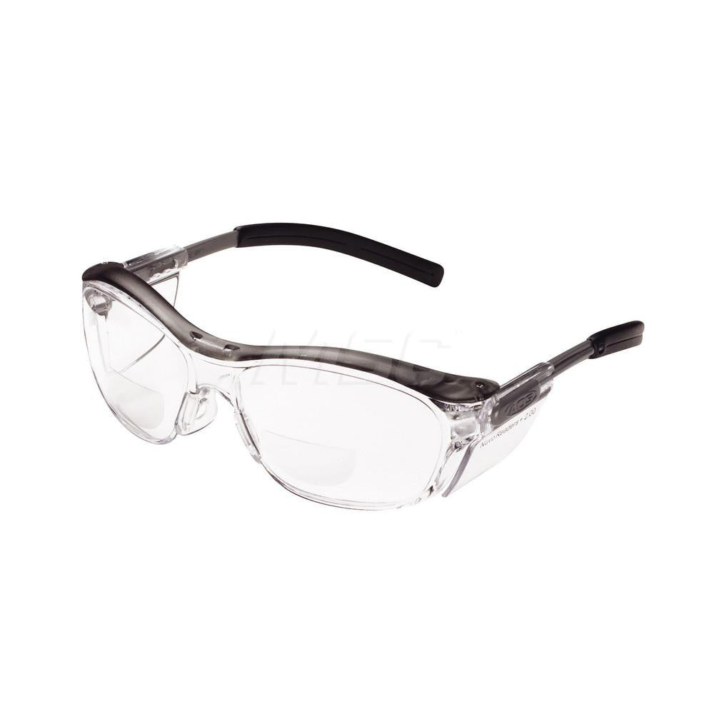 3M 7000052798 Magnifying Safety Glasses +2, Clear Lenses, Anti-Fog, ANSI Z87.1 & CSA Z94.3