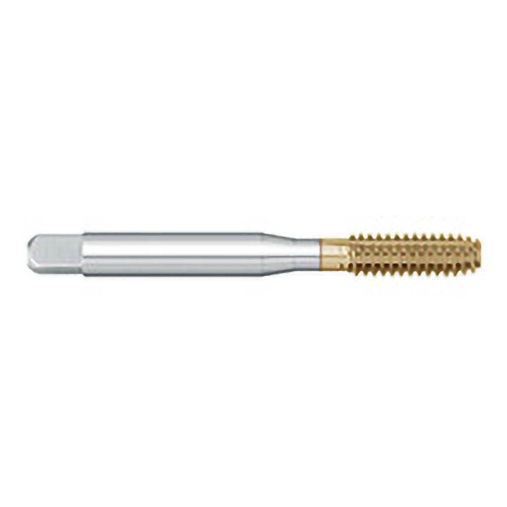 Titan USA TT89794 Thread Forming Tap M2x0.4 Metric, 6H Class of Fit, Bottoming Chamfer, High-Speed Steel, Titanium Nitride Finish