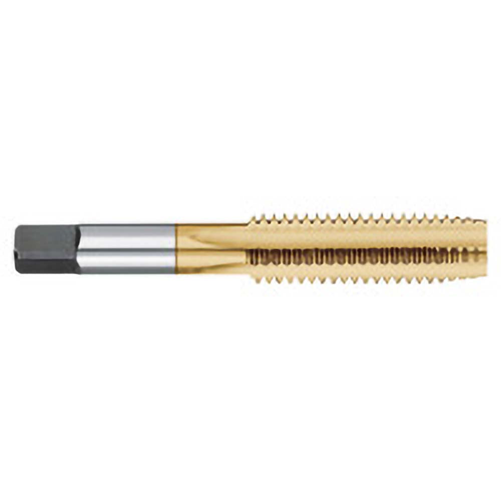 Titan USA TT75406 Straight Flute Tap 1/4-20 UNC, 4 Flute, Taper Chamfer, 2B & 3B Class of Fit, High-Speed Steel, Titanium Nitride Finish