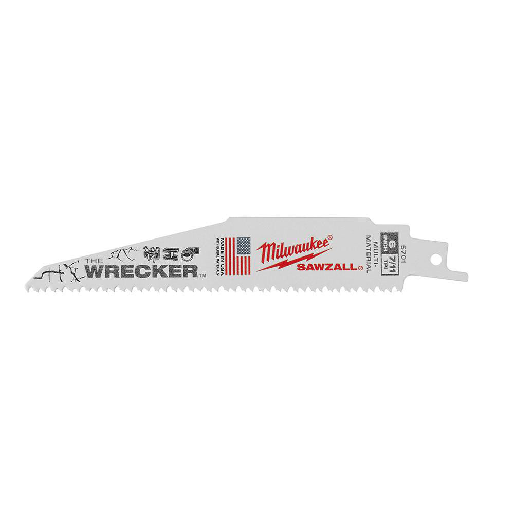 Milwaukee Tool 48-00-5701 Reciprocating Saw Blade Steel